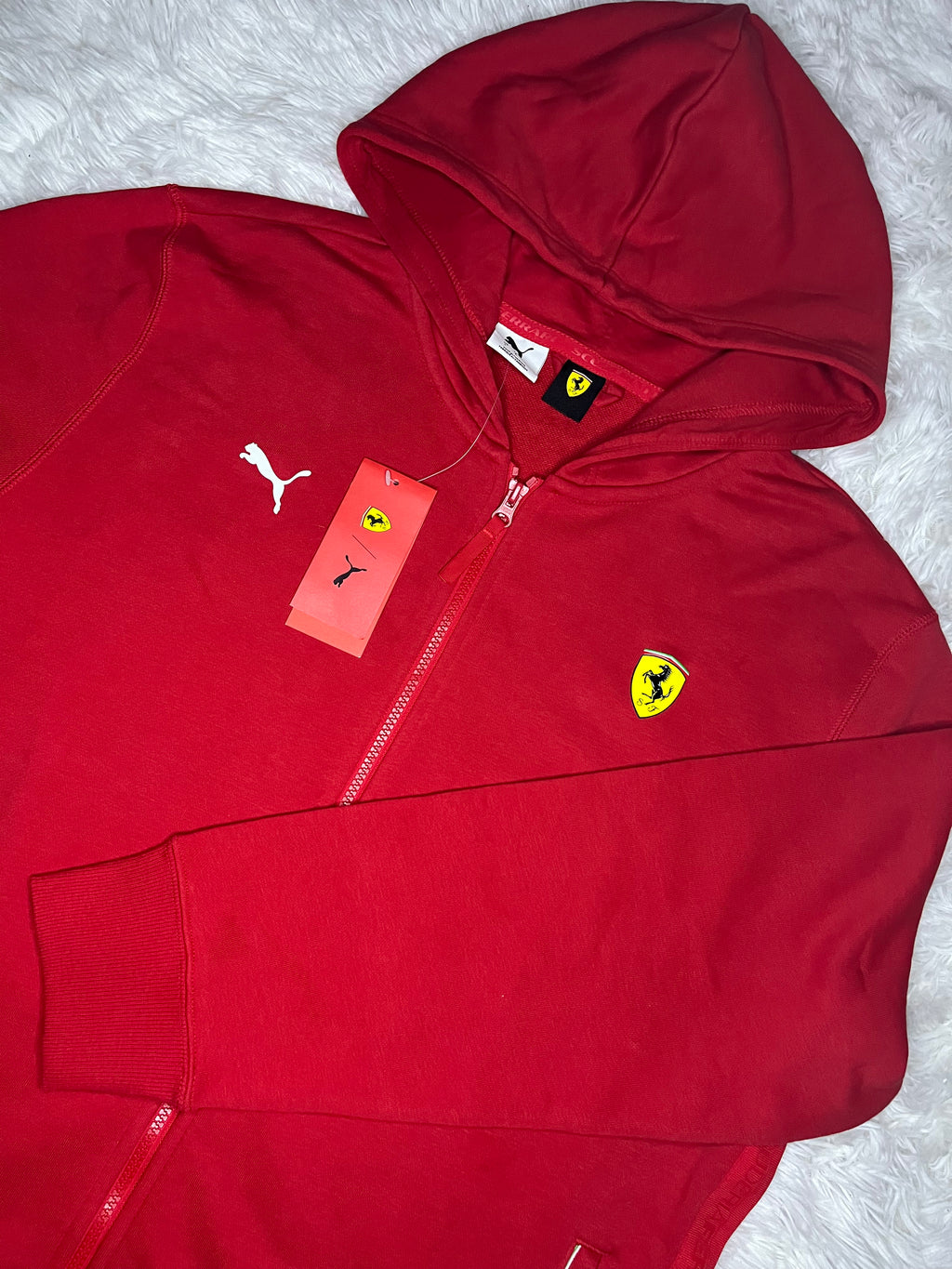 Poleron con cierre Scuderia Ferrari