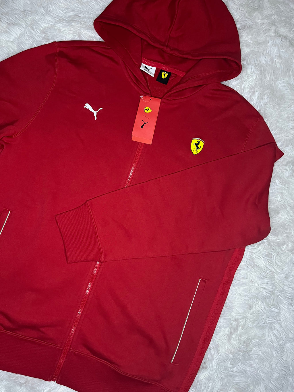 Poleron con cierre Scuderia Ferrari