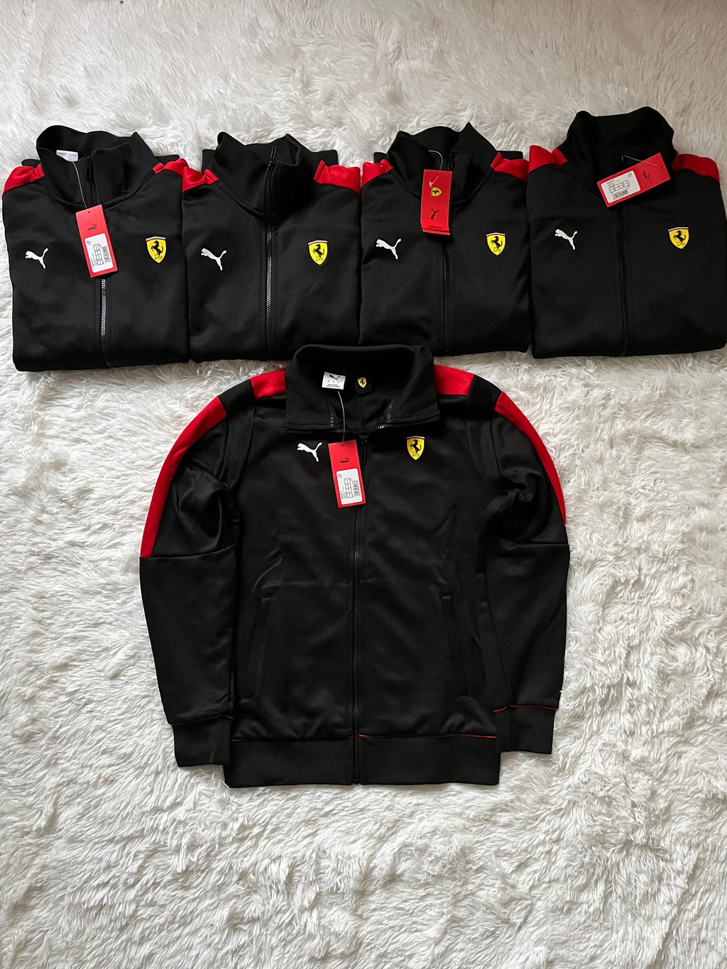 Poleron con cierre puma Scuderia Ferrari