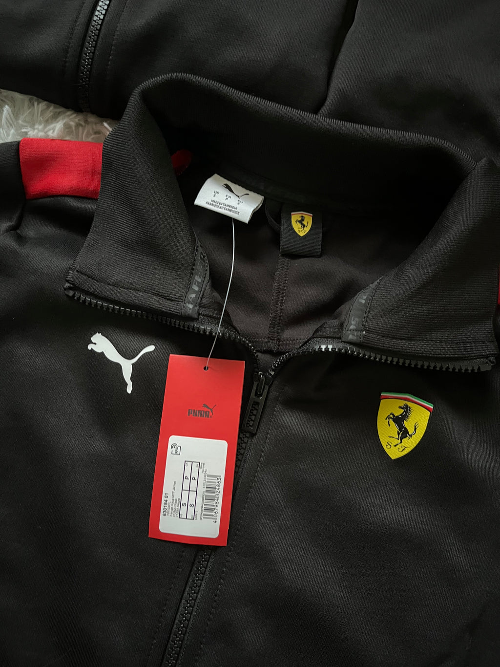 Poleron con cierre puma Scuderia Ferrari