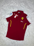 Polera tipo pique Scuderia Ferrari